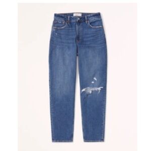 abercrombie the mom high rise jean curve love